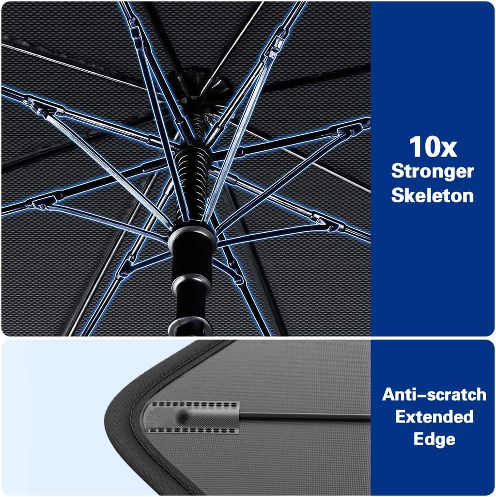 Foldable Car Windshield Sun Shade Umbrella UV Block Interior Heat Protector
