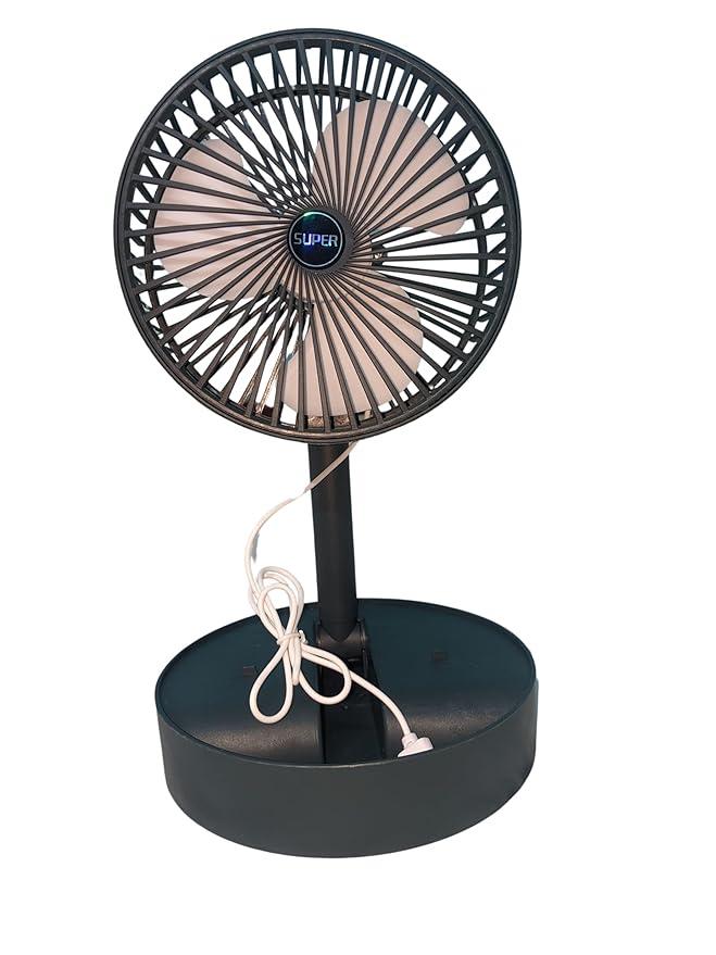 Foldable Telescopic Mini Fan Portable Adjustable Electric Fan